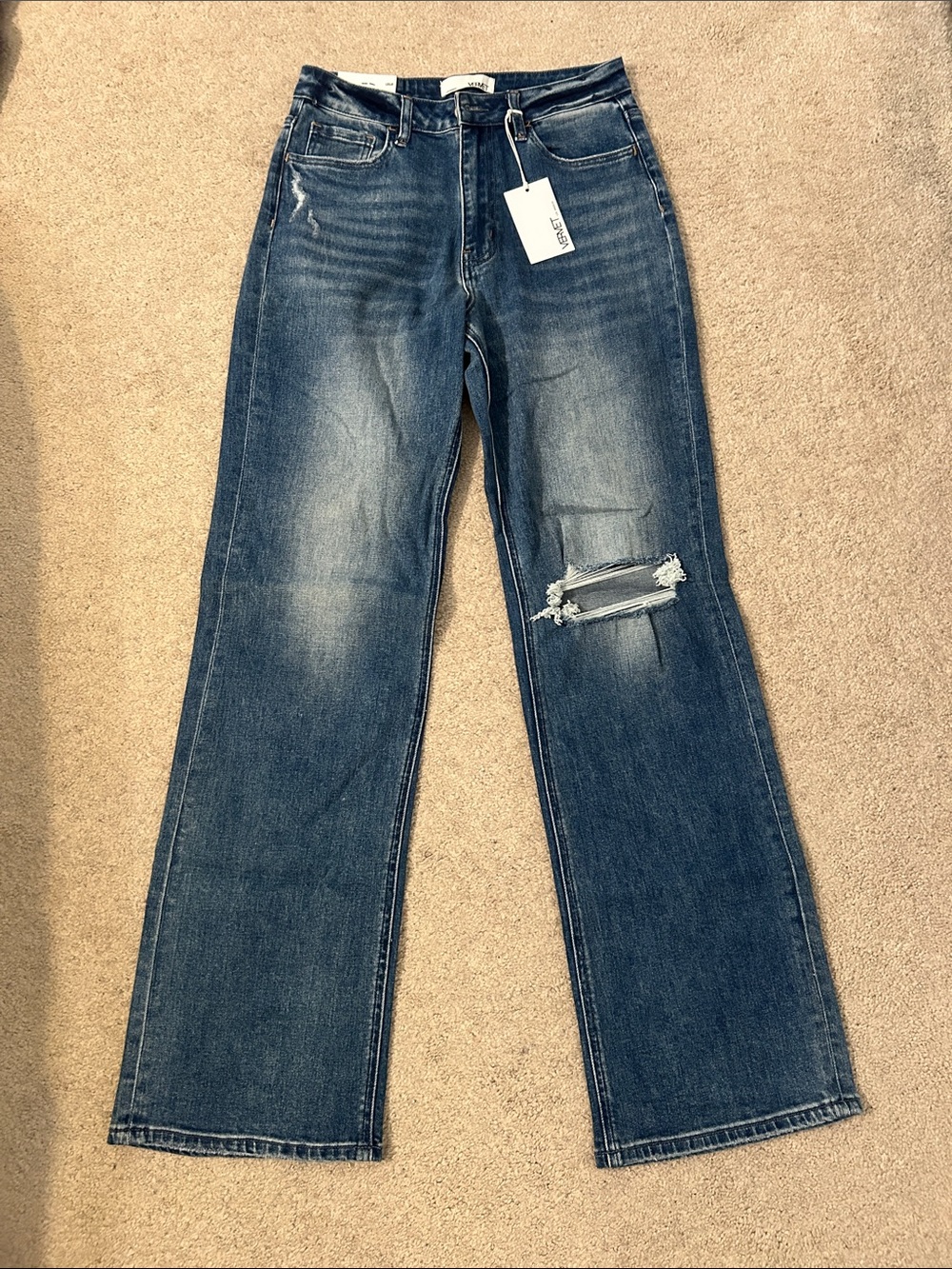 90’s Vintage Flare Vervet Size 28 Jean NWT